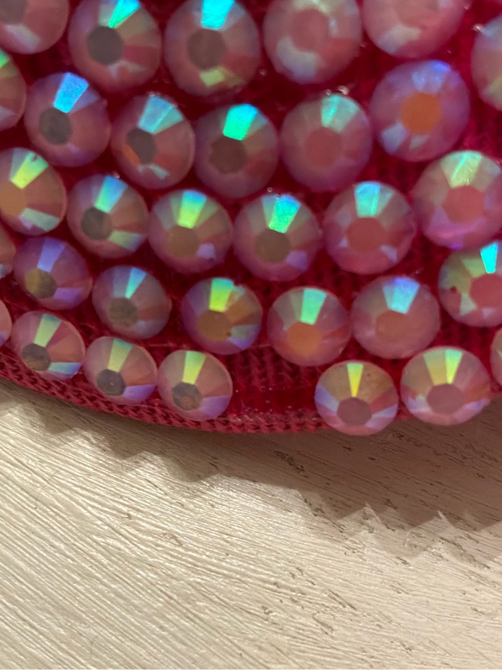 Pink Crystal Visor Hat - Brand: - Picture 5 of 5